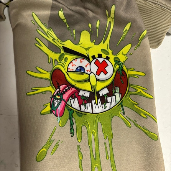 Members Only Nickelodeon Mash Up Pullover Hoodie-Hey Arnold SpongeBob Rugrats M - Picture 8 of 16